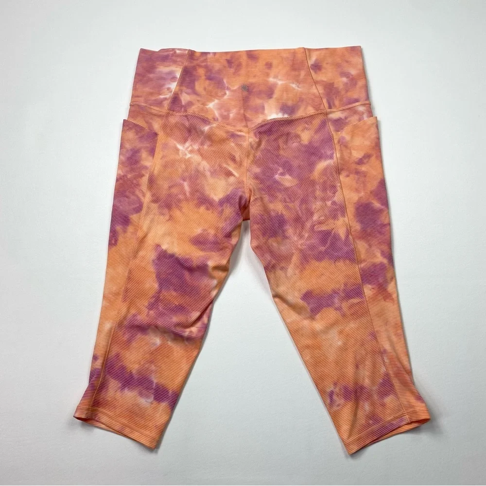 NEW! Women’s Athleta Salutation Stash Pocket II Capri Leggings Size 2X W/Tags - Picture 3 of 5